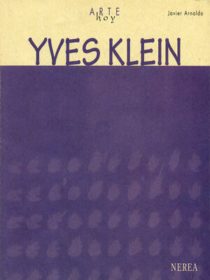 cover image of Yves Klein